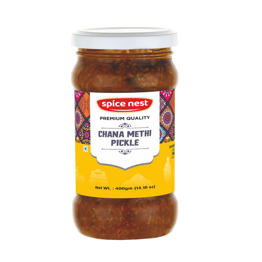 Chana Methi Pickle bulk packaging