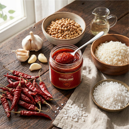 Spice Nest Gochujang hot pepper paste 170g, perfect for recipes.