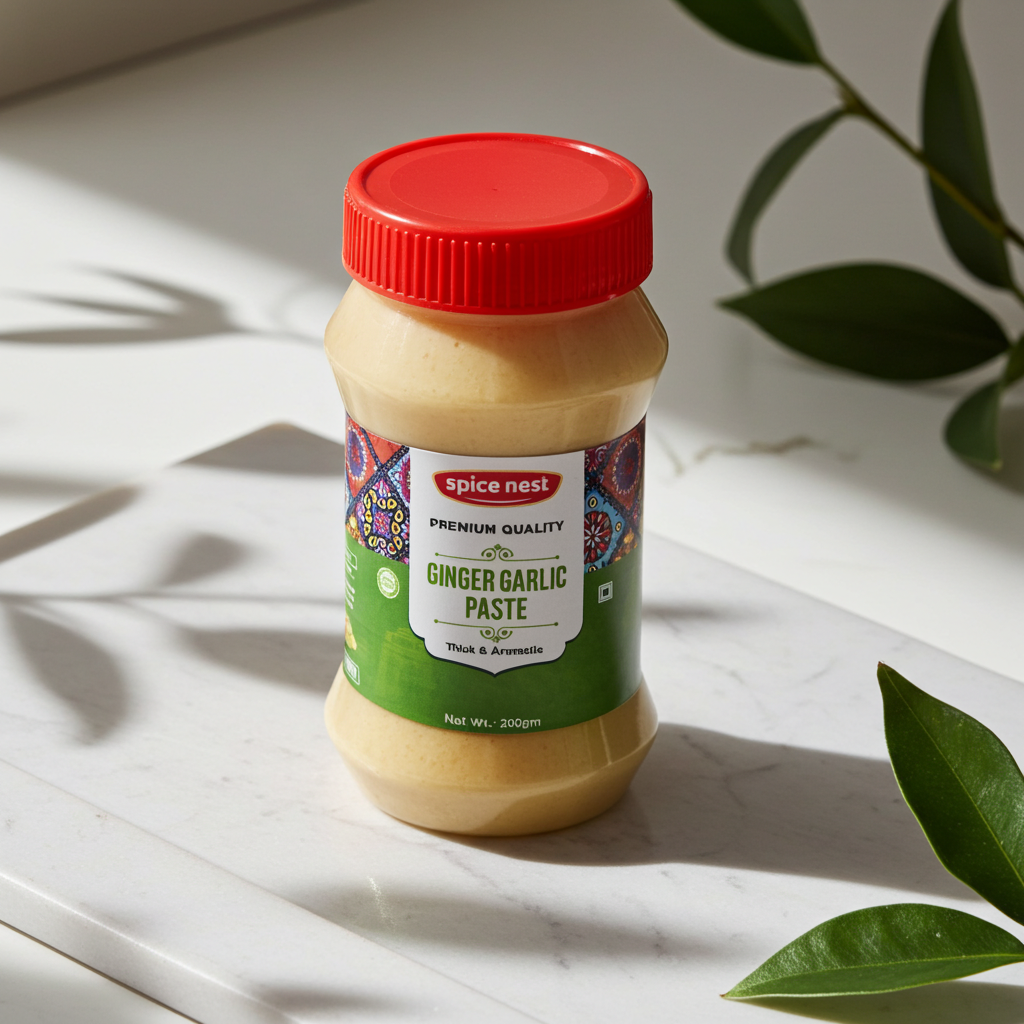 Authentic Spice Nest Ginger Garlic Paste for Everyday Cooking